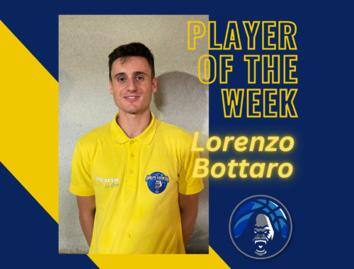 Valpetronio Basket Player of the Week Bottaro