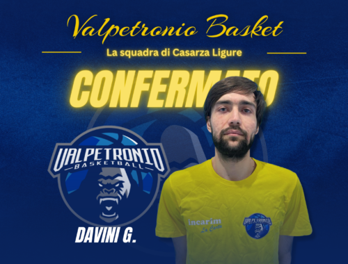 Valpetronio Basket Prima Divisione Regionale Serie D Gabriele Davini