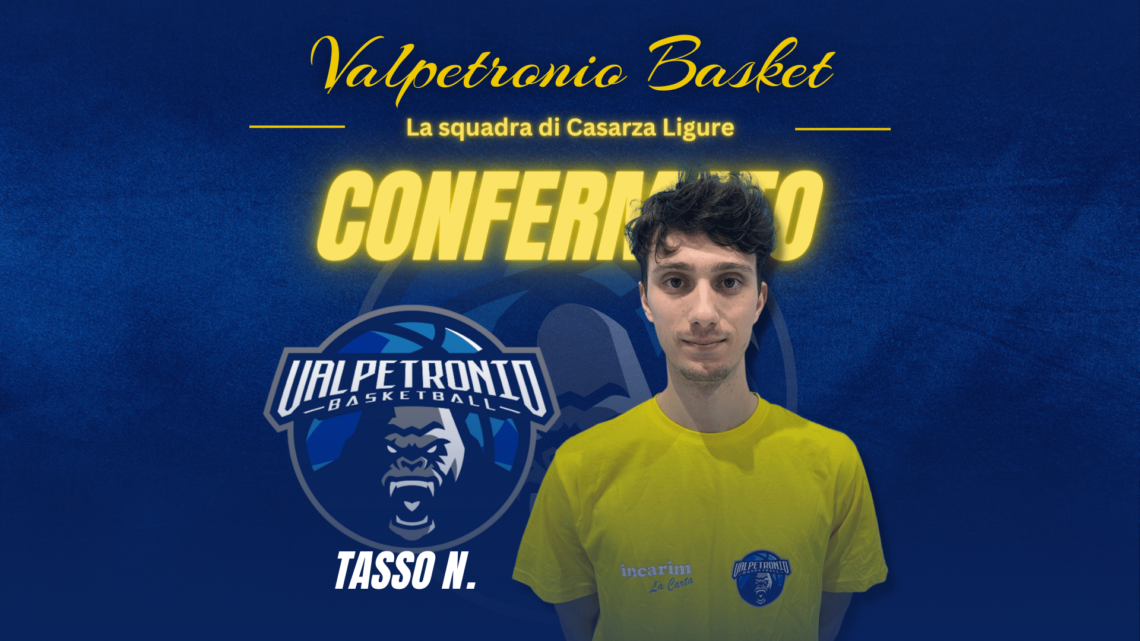 Valpetronio Basket Prima Divisione Regionale Serie D Nicolò Tasso