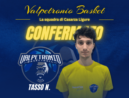 Valpetronio Basket Prima Divisione Regionale Serie D Nicolò Tasso